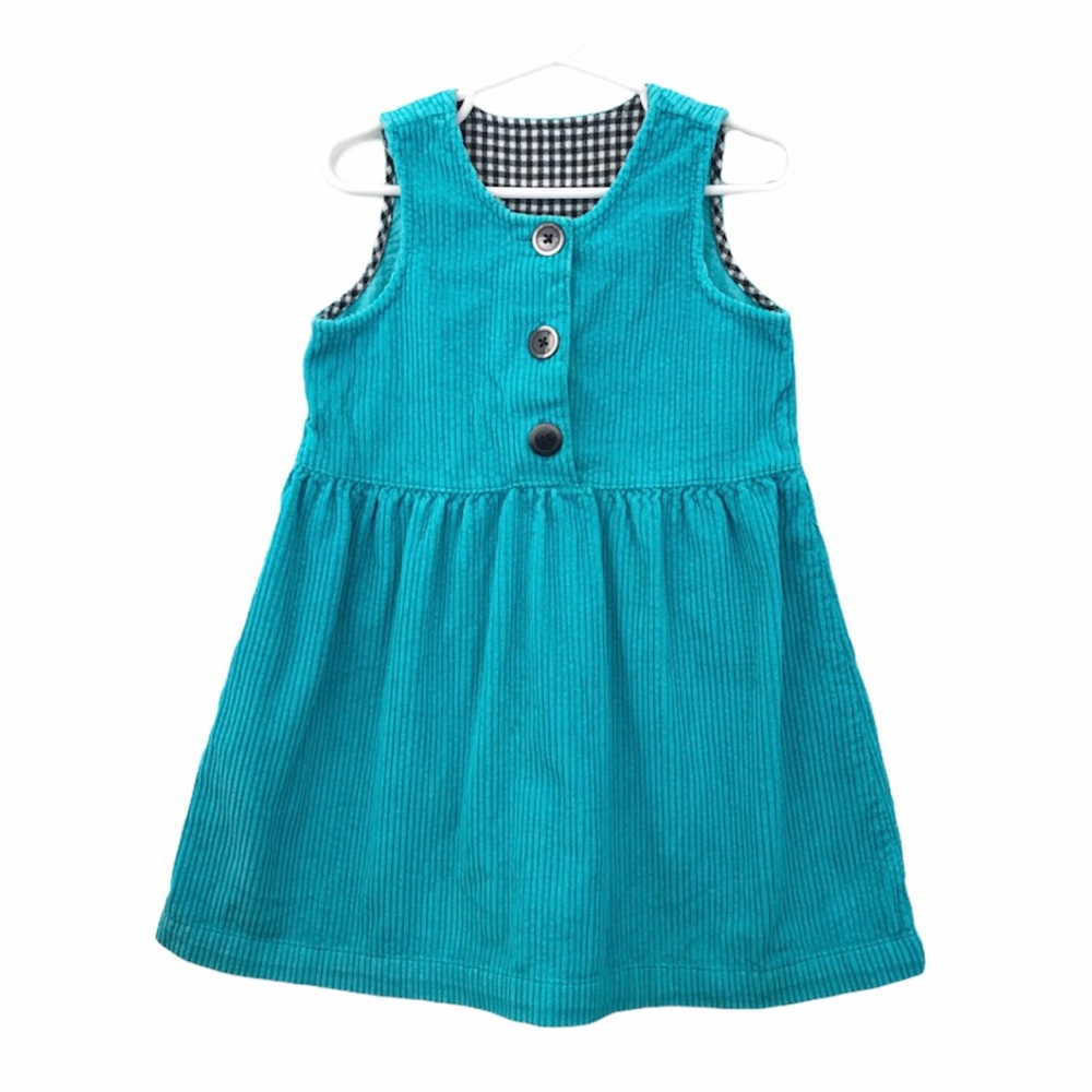 🎈Hanna Andersson Corduroy Gingham Dress